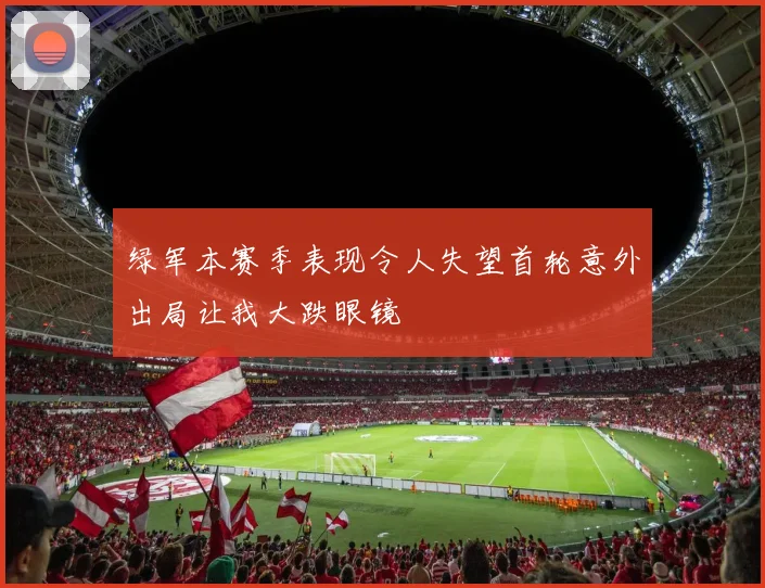 绿军本赛季表现令人失望首轮意外出局让我大跌眼镜